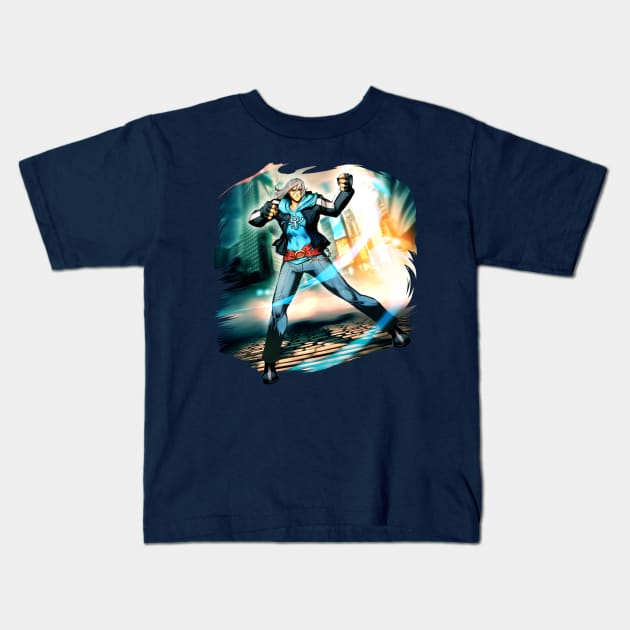 Red Horizon - Reese Kids T-Shirt by JascoGames